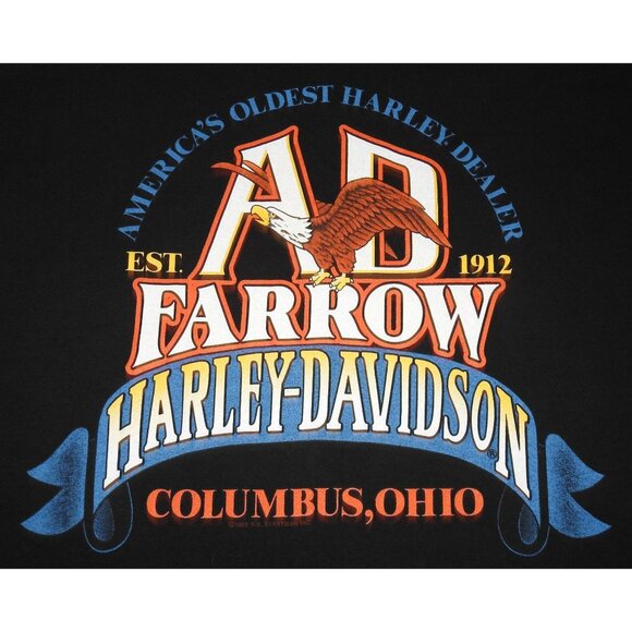 NWT Vintage 1998 Harley-Davidson St. Thomas American Paradise T-Shirt XXL - Picture 7 of 8